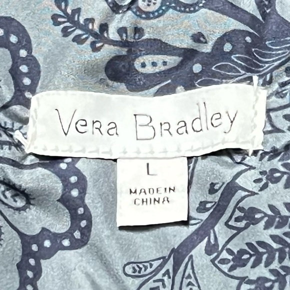 Vera Bradley Paisley Puffer Jacket - Picture 7 of 7
